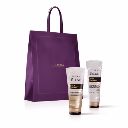 Imagem do produto Combo Presente Siàge Cica-Therapy: Shampoo 250ml + Condicionador 200ml + Sacola