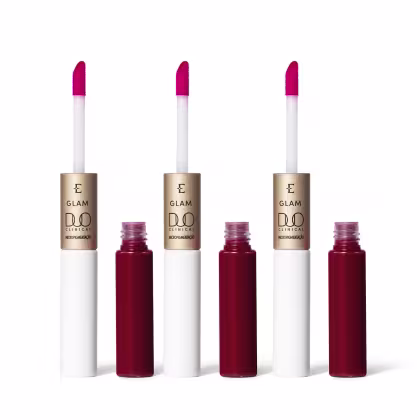 Imagem do produto Combo Glam Duo Clinical Batom Vermelho Imprescindível (3 itens)