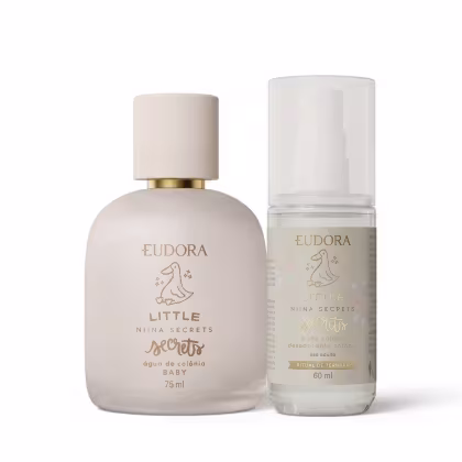 Imagem do produto Combo Little Secrets Niina Secrets: Colônia Baby 75ml + Body Splash Mamãe 60ml