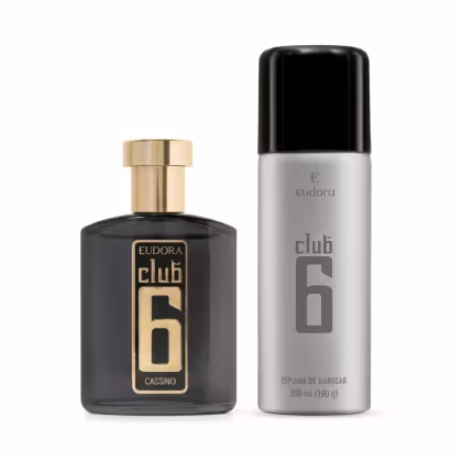 Imagem do produto Combo Club 6: Desodorante Colônia Cassino 95ml + Espuma de Barbear 200ml