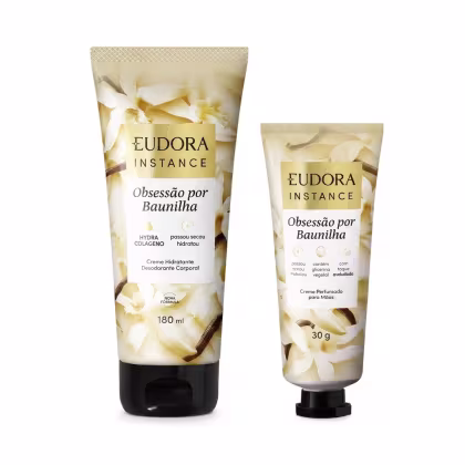 Imagem do produto Combo Instance Obsessão por Baunilha: Loção Corporal 180ml + Creme de Mãos 30g