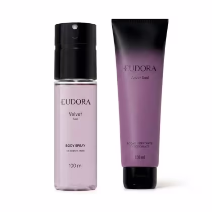 Imagem do produto Combo Velvet Soul: Body Spray 100ml + Loção Corporal 250ml