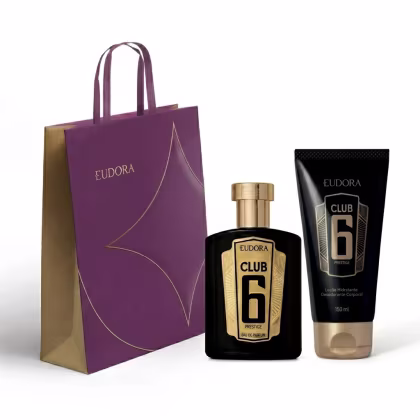 Imagem do produto Combo Club 6 Prestige: Eau de Parfum 95ml + Loção Corporal 200ml + Sacola