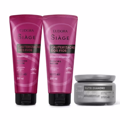 Imagem do produto Combo Siàge Cauterização e Nutri Diamond (3 itens)