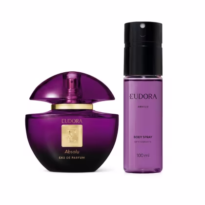 Imagem do produto Combo Eudora Absolu: Eau de Parfum 75ml + Body Spray Desodorante 100ml