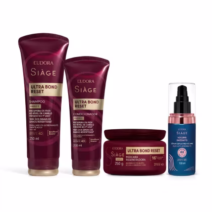 Imagem do produto Combo Siàge Ultra Bond Reset + Sérum Pró-Volume (4 itens)