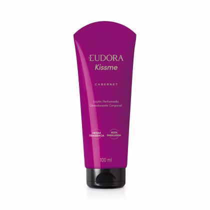 Imagem do produto Eudora Kiss Me Cabernet - Loção Hidratante Desodorante Corporal 100ml