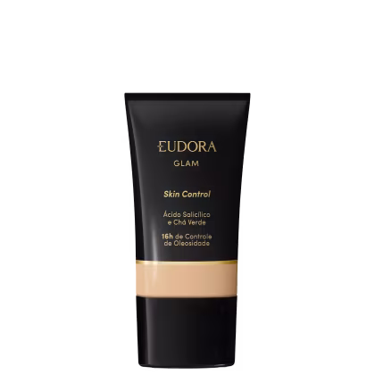 Imagem do produto Eudora Glam Skin Control Cor 10 - Base Líquida 30ml
