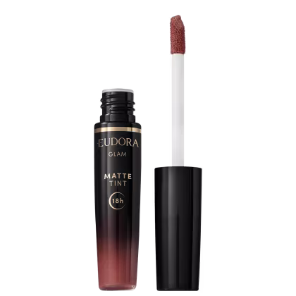 Imagem do produto Eudora Glam Matte Tint Nude Icônico - Batom Líquido 4g