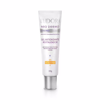 Imagem do produto Eudora Neo Dermo Active Pro Collection 10% Vitamina C - Gel Antioxidante Revitalizador 30g