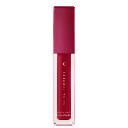 Imagem do produto Eudora Niina Secrets Skinny Matte Vermelho Hibisco - Batom Líquido 5ml