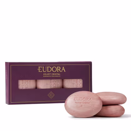 Imagem do produto Kit Presente Sabonete em Barra Velvet Cristal 3x85g