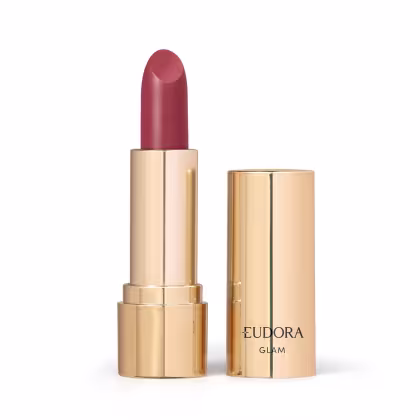 Batom Cremoso Rosa Queimado Glam Metals Diva Suprema 3,6g