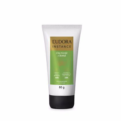 Imagem do produto Eudora Instance Chá Verde e Romã - Desodorante Antitranspirante Creme 80g