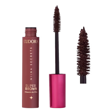Imagem do produto Eudora Niina Secrets Neutrals Super Brown - Máscara para Cílios 10g