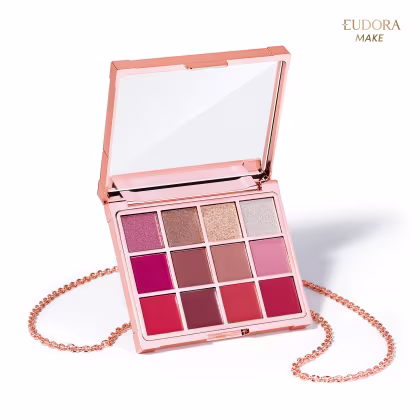 Imagem do produto Eudora Clutch Metals Rosé - Paleta Multifuncional 10g