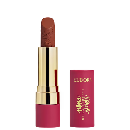 Imagem do produto Batom Niina Secrets Soft Petals Castanho Encantado 3,8g