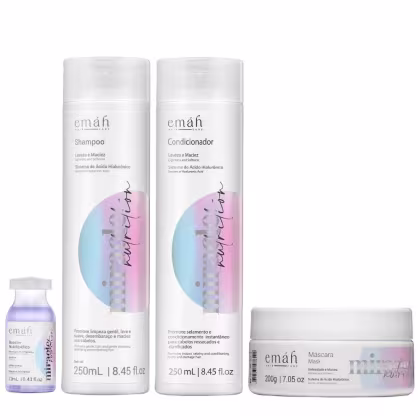 Kit Emáh Miracle Nutrition Day Care 2 com 4 Produtos