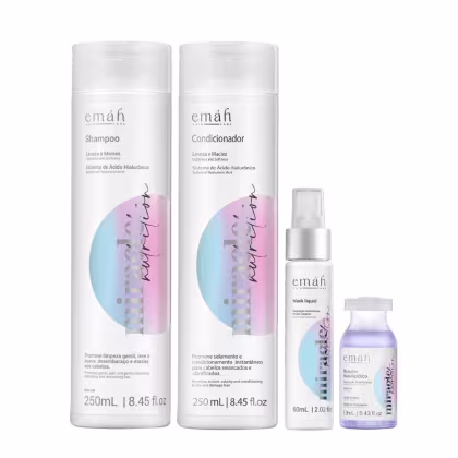 Kit Emáh Miracle Nutrition Day Care 6  com 4 Produtos