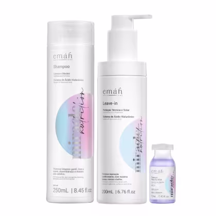 Kit Emáh Miracle Nutrition 15 com 3 Produtos