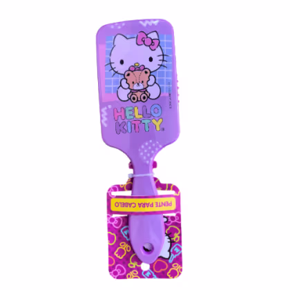 Imagem do produto Escova Hello Kitty Quadrada - Sanrio - Roxo