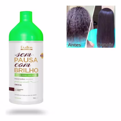 Imagem do produto Évallos Mascara Profissional Sem Pausa Com Brilho 1l