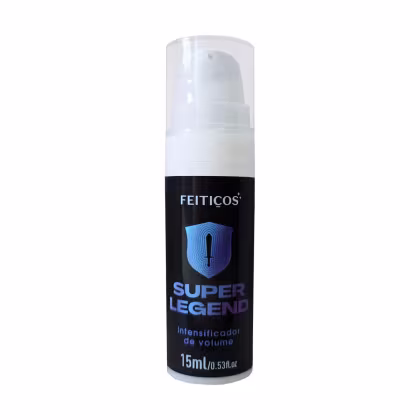 Imagem do produto Super Legend - Gel Masculino Intensificador de volume 15ml - Feitiços Aromáticos