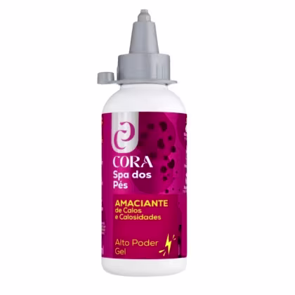 Amaciante de Calos e Calosidades Cora Brasil Spa dos Pés, 100ml.