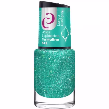 Imagem do produto CORA - Esmalte de Brilho Holográfico - Coleção Jóias Lapidadas - Turmalina - 10ml