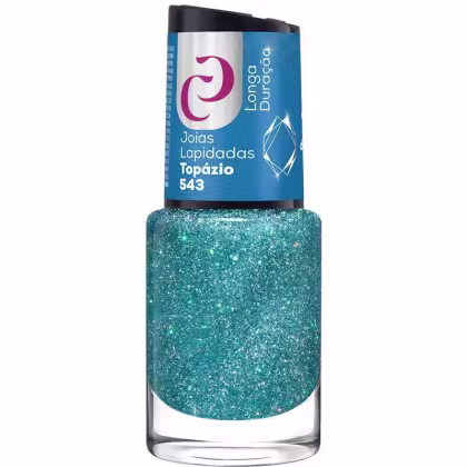 Imagem do produto CORA - Esmalte de Brilho Holográfico - Coleção Jóias Lapidadas - Topázio - 10ml