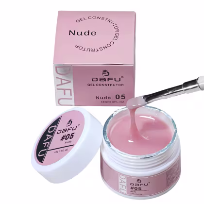 Imagem do produto DAFU - Gel Construtor para Alongamento de Unhas Uv/Led - Cor 05 - Nude - Anvisa