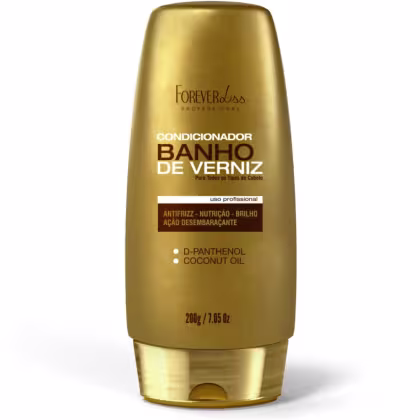 Imagem do produto Forever Liss Banho de Verniz Condicionador, Máscara e Shampoo - Cuidado Completo para Brilho