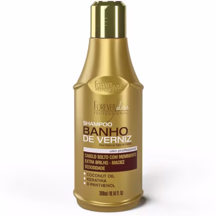 Imagem do produto Forever Liss Banho de Verniz Condicionador, Óleo de Coco e Shampoo - Limpeza e Nutrição Profunda