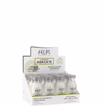 Imagem do produto Felps Azeite de Abacate  Ampola Pontencial de Nutrição 12X15 Ml