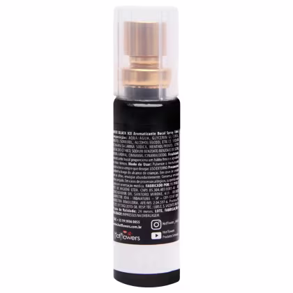 Imagem do produto Aromatizante Bucal Power Black Ice Spray 18Ml HotFlowers SexShop