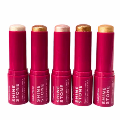Imagem do produto Ruby Rose Shine Stone Pearly Glaw - Iluminador em Bastão 6,65g