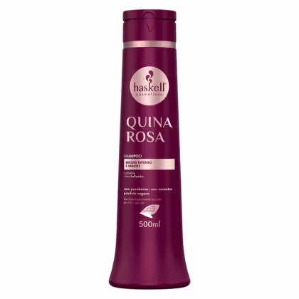 Imagem do produto Kit Quina Rosa Haskell Shampoo e Condicionador 500ml + Leave in 240g