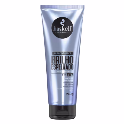 Imagem do produto Kit Supermáscaras Haskell Aceleradora de Força, Brilho Espelhado e Disciplinante Antifrizz 240g