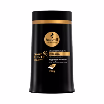 Imagem do produto Kit Haskell Cavalo Forte Shampoo 1L + 02 Máscara 900g