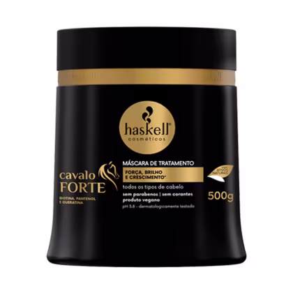 Imagem do produto Kit Haskell Máscaras Cavalo Forte Mandioca Tutano 500g