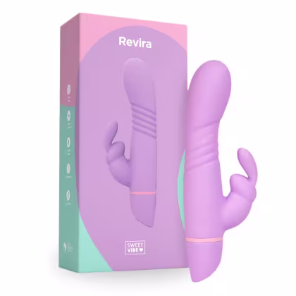 Imagem do produto Vibrador Sweet Vibe Revira 2 Motores 5 Intensidades em Silicone Recarregável