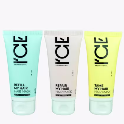 Imagem do produto Ice Professional EE - Cronograma Capilar Máscaras (Refill 50ml + Tame 50ml + Repair 50ml)