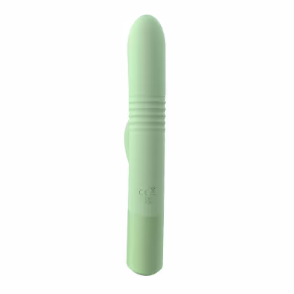 Imagem do produto Vibrador Recarregável com Movimento de Vai e Vem Extase Linha Wellness - Verde