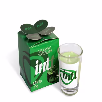 Imagem do produto Vela Beijável Menta Intt