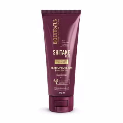 Imagem do produto Kit Bio Extratus Shitake Plus Reconstrução Nutritiva Shampoo Condicionador 1L Finalizador 200g