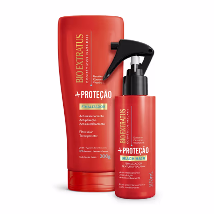 Imagem do produto Kit Bio Extratus +Proteção Finalizador e Spray Beach Hair