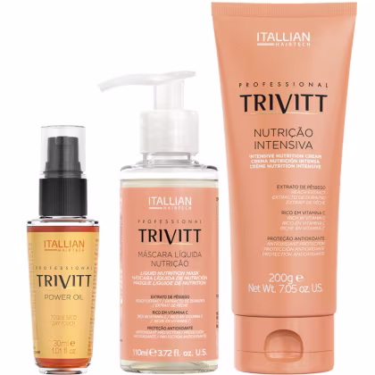 Imagem do produto Trivitt - Kit Máscara Liquida de Nutrição com Nutrição Intensiva 200g e Power Oil 30ml
