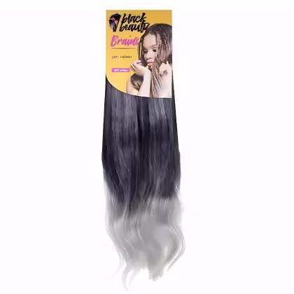 Imagem do produto Cabelo Fibra Sintetica Jumbão 51 400g  - T1B/GREY
