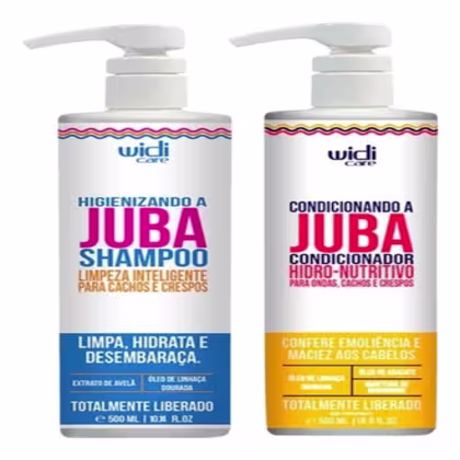 Imagem do produto Kit Widi Care Juba Cachos Shampoo E Condicionador 500ml