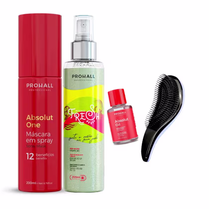 Imagem do produto Máscara Absolutt One + Body Splash Prohall (+Escova/Óleo)